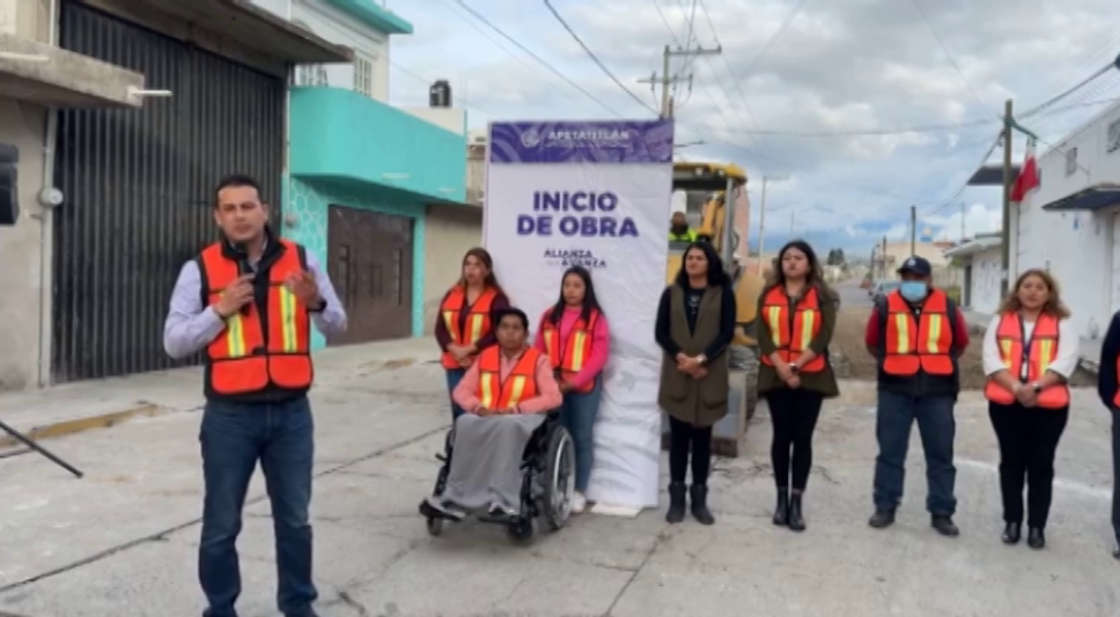 Con inversión bipartita de 2 MDP rehabilitarán la calle “Gavillero” de Apetatitlán