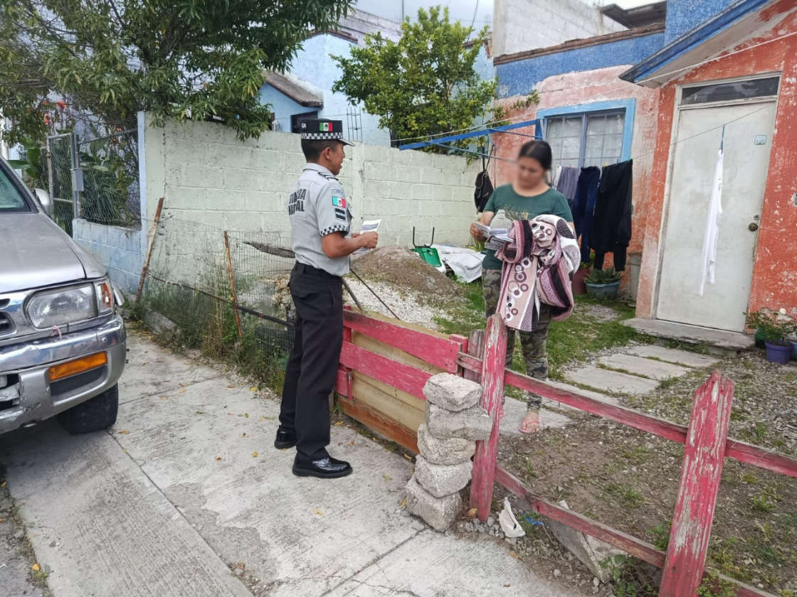 Guardia Nacional realiza acciones de seguridad y proximidad social en Tlaxcala