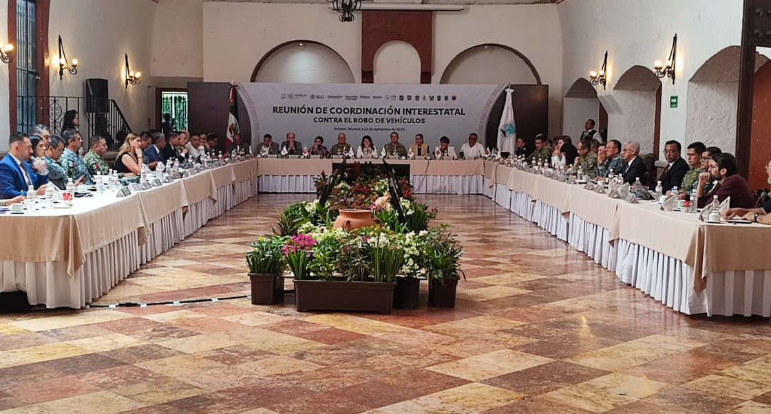 Participa titular de la SSC en reunión de coordinación interestatal contra el robo de vehículos