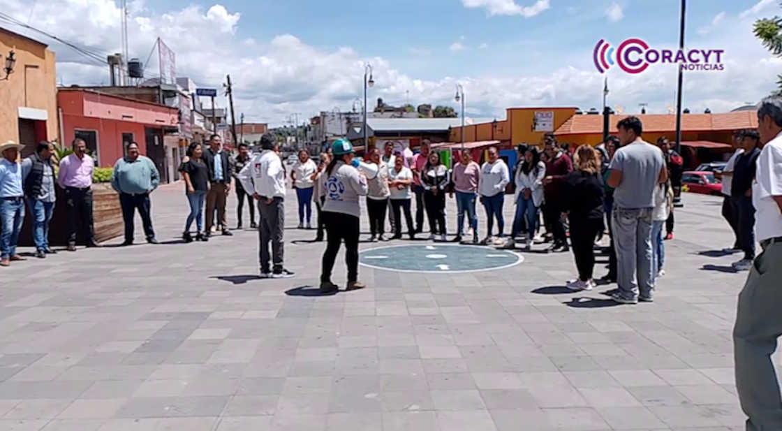 Ignoran ciudadanos de Natívitas alerta sísmica durante el Simulacro Nacional