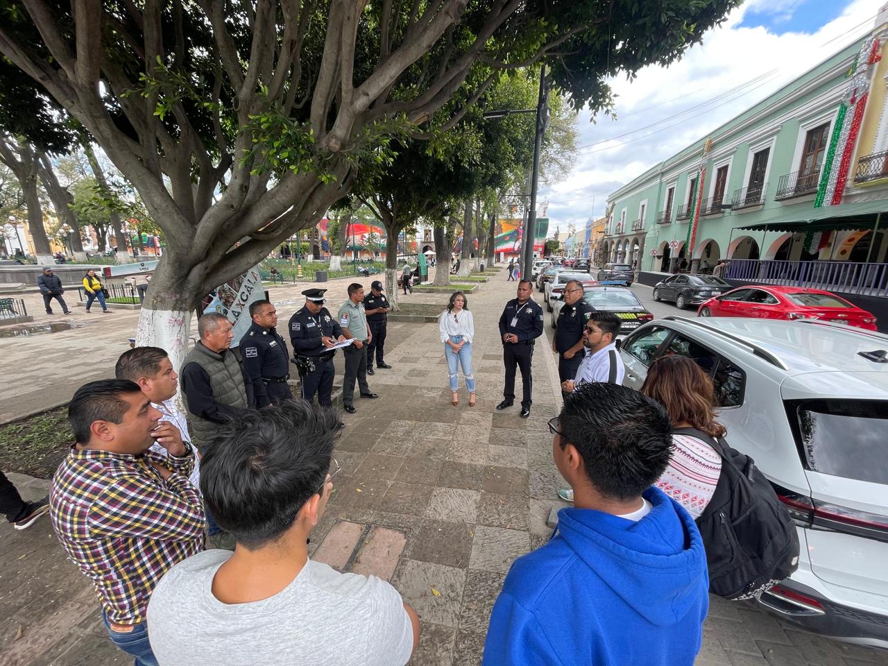 Supervisan ruta del Medio Maratón Internacional Tlaxcallan: 500 Años