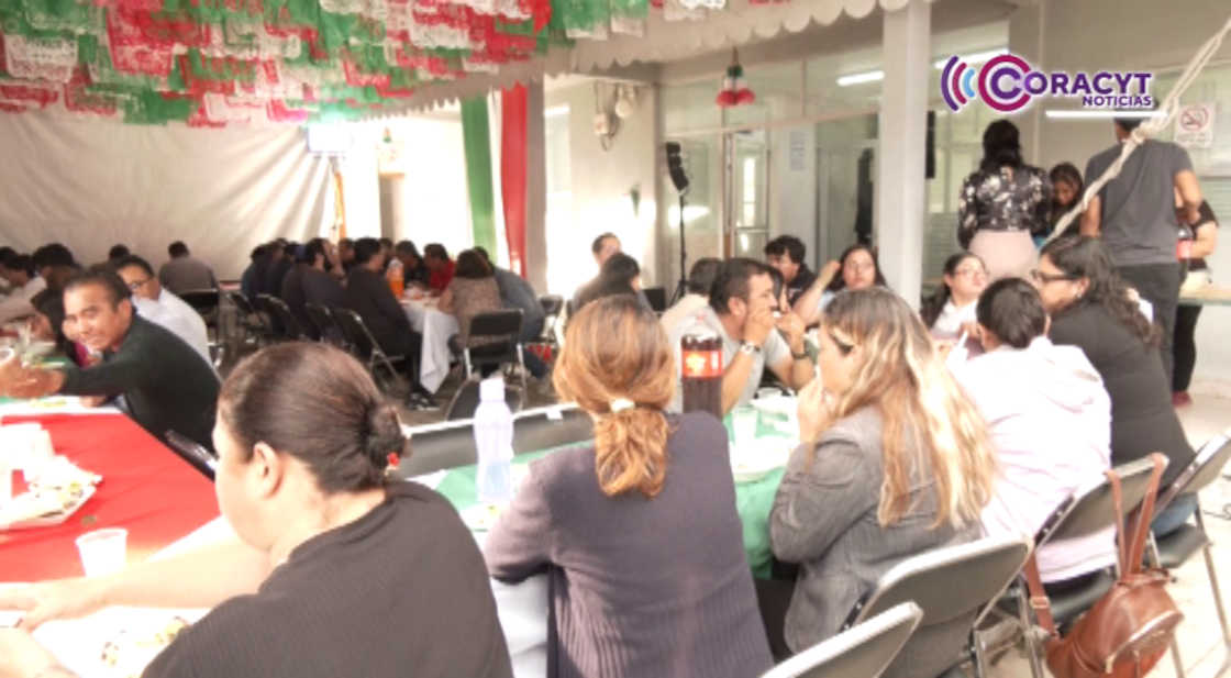 Con una convivencia la Coracyt se unió a los festejos por el inicio de la Independencia de México