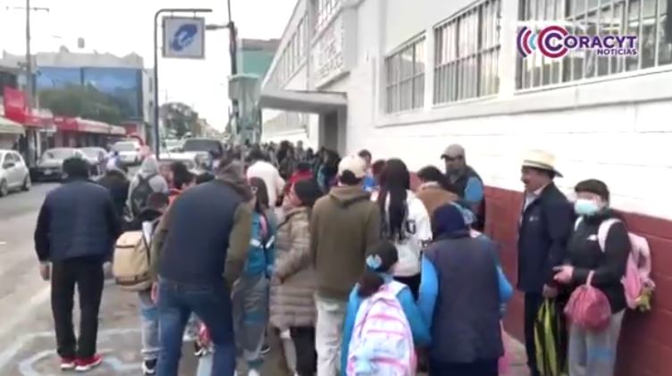 Escuelas de Tlaxcala adaptaron sus actividades ante el frío extremo